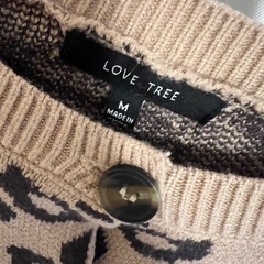 インポート　豹柄　セーター　Mサイズの画像