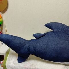 シャーク（サメ）特大ぬいぐるみの画像