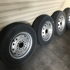 【商談中】軽バン軽トラ用スタッドレスタイヤ車両売却時などにの画像
