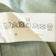 【未使用】ALMOND アーモンド 半袖Tシャツ ロゴ ブランドロゴ 刺繍 USAコットン 日本製 M GRASS TS2007S ユニセックスの画像