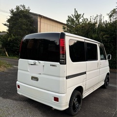 12月13日迄1万引き　ホンダ　バモス　白　中期の画像