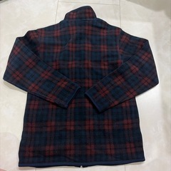 子供 150cm リバーシブルフリースじゃけジャケット の画像