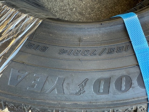 未使用品スタッドレス165/70 R14ダンロップ　ice
NAVI