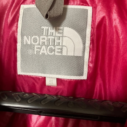 美品！THE NORTH FACE 蛍光ピンク ダウンジャケット