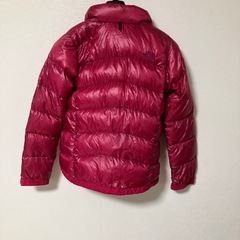 美品！THE NORTH FACE 蛍光ピンク ダウンジャケットの画像