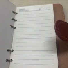 手帳の画像