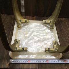 サイドテーブル 花台 猫足 アイアン インテリア 置物 レトロの画像