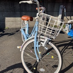 NO:7  子供自転車　リコリーナBRIDGESTONE 22インチの画像