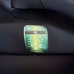 ビラボン　セミドライスーツの画像