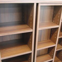 スライド本棚 幅90㎝奥行29.5㎝高さ92㎝ コミックラック 収納棚 書棚 札幌 手稲の画像