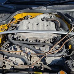 ローンは毎月13,700円～　日産　フェアレディZ　バージョンＳＴ　フジツボマフラー　純正６ＭＴ　ディープコーンステアリング　トランクスポイラー　アイライン　レザーシート　ヒーター付きパワーシート　ＨＩＤの画像