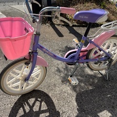 【ヘルメットおまけ付き】ブリヂストン　エコキッズ　16インチ　自転車の画像