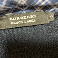 BURBERRY BLACK LABEL ダッフルコート Lサイズ ネイビーの画像