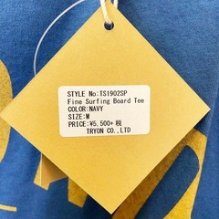 【未使用】Almond Surfboards & Design アーモンドサーフボードデザイン SURFING BOARD S/S 半袖Tシャツ ロゴ ブランド M ネイビー TS1902SP ユニセックスの画像