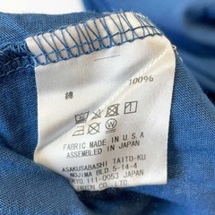 【未使用】Almond Surfboards & Design アーモンドサーフボードデザイン SURFING BOARD S/S 半袖Tシャツ ロゴ ブランド M ネイビー TS1902SP ユニセックスの画像