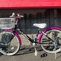 NO:8  子供自転車　ラブ&ピース 20インチの画像
