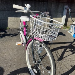 NO:8  子供自転車　ラブ&ピース 20インチの画像