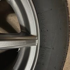 195/65-15タイヤホイールセットの画像