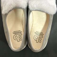 BEREVERE　ベレヴェレ　ファー付きスリッポン　スニーカーの画像