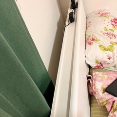 シングルベッド（コンセント付き・収納引き出し付き）マットレス有無OK – 25,000円 – 引き取り限定の画像