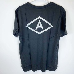 【未使用】Almond Surfboards & Design アーモンドサーフボードデザイン DIAMOND A LOGO S/S 半袖Tシャツ ロゴ M ブラック TS1904SP ユニセックスの画像
