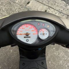 美車！ヤマハ　ジョグZR　ガンメタ　明るいLEDライト　鹿児島市の画像