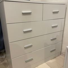 大容量収納チェスト 全面化粧仕上げタンス  LOWYAの画像