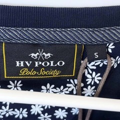【未使用】HV POLO 半袖Tシャツ LILLY S ネイビー レディース 乗馬 馬術の画像