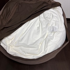 無印良品　ビーズクッションの画像