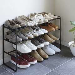 伸縮シューズラックの画像