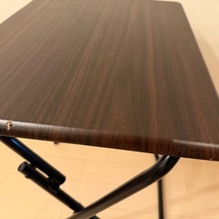 【ニトリ】折りたたみテーブル／サイドテーブルの画像