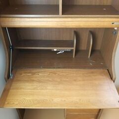 kyoei 学習机 本棚 引き出し ライト コンセント付の画像