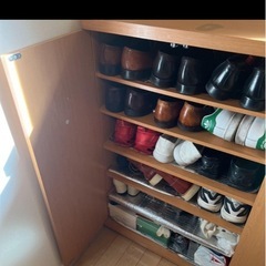 あげます！明日引渡し希望　下駄箱の画像