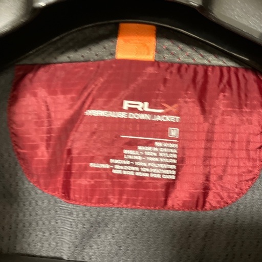 極美品RLX Ralph Laurenのダウンジャケット ワインレッド　オシャレ