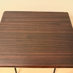 【ニトリ】折りたたみテーブル／サイドテーブルの画像