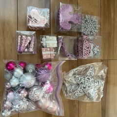 クリスマスツリー オーナメント 83個 セットの画像