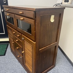 复古キャビネット／収納棚の画像