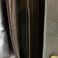 本皮の財布の画像