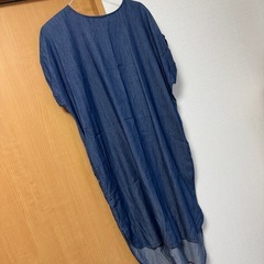 Boujeloud デニムワンピース　フリーサイズの画像