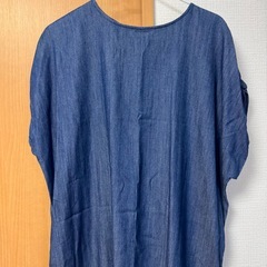 Boujeloud デニムワンピース　フリーサイズの画像