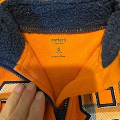 カーターズ　フリースプルオーバー　トレーナーの画像