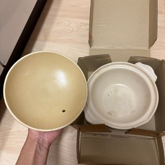 【！！0円！！】土鍋　6号鍋　1人用の画像