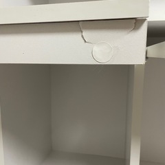 カラーボックス 棚 本棚 ホワイトの画像