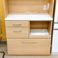 ニトリ キッチンボード 食器棚 キッチン収納の画像