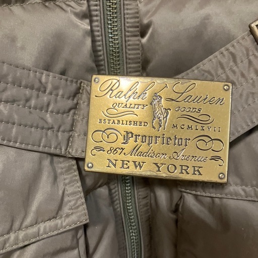 Ralph Lauren ダウンジャケット 75 オリーブ
