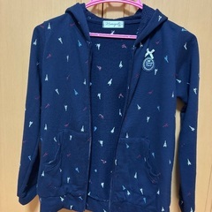 150センチ 紺色パーカー　Mariarjueの画像