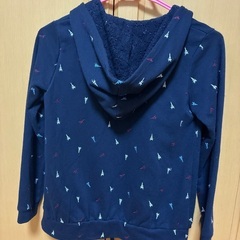 150センチ 紺色パーカー　Mariarjueの画像