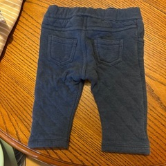 プチバトー　キルティングズボンの画像