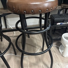 Sun Ruckのアンティーク調カウンターチェアカウンターチェア[Brnoブルノ] b-365 カウンターチェア バーチェア チェアー ハイチェア スツール アンティーク ハイテーブル向け バーテーブル向け 作業台 アイアン アンティーク ブラウン at-114ct at-154ct at-125 おしゃれ リフル　　　の画像