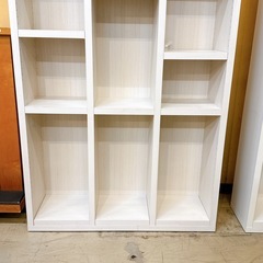 ハイシェルフ 無駄を省いたシンプルなデザインのシェルフ 収納棚 本棚の画像